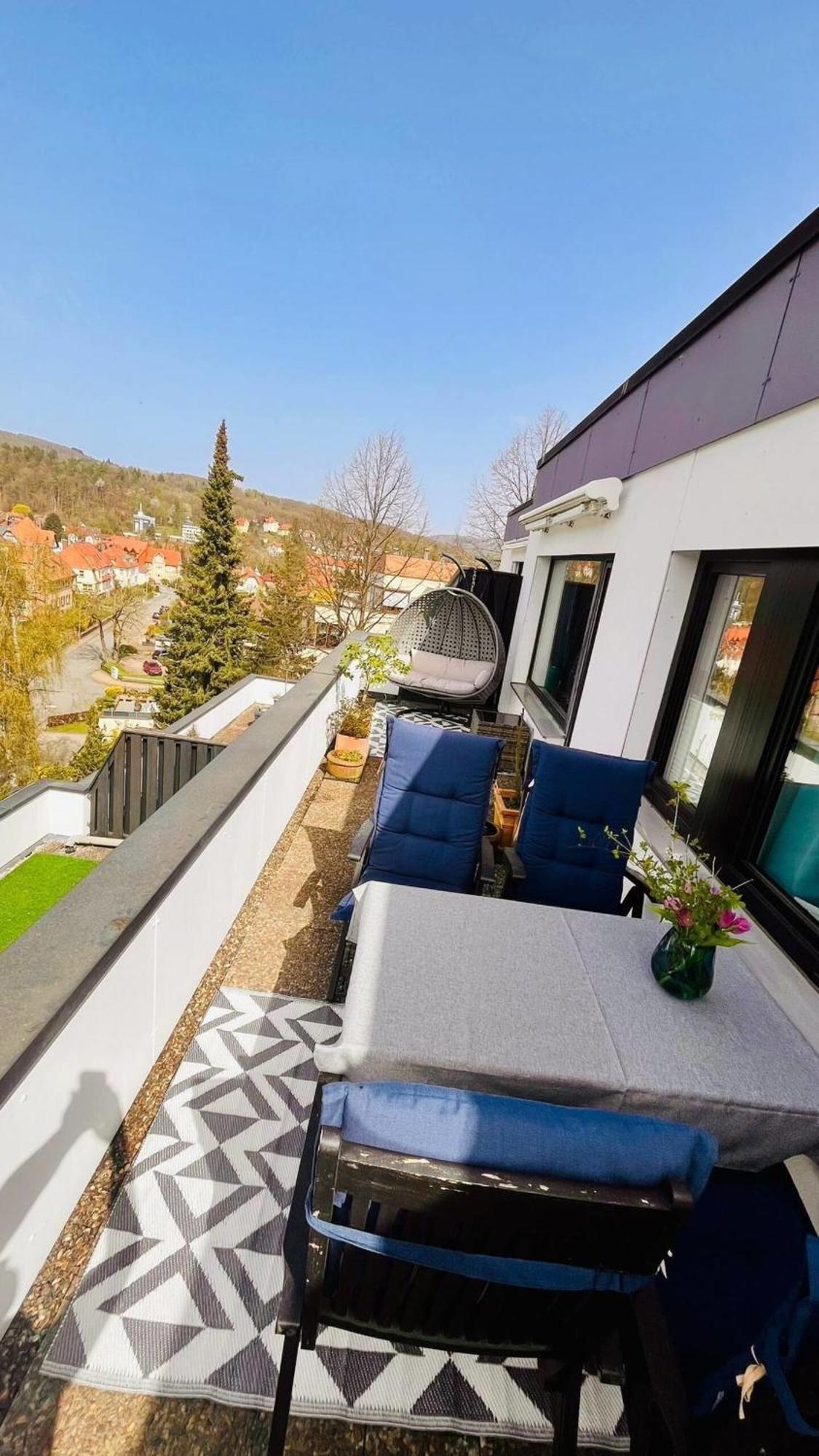 Das Kleine Penthouse Mit Kamin Бад-Закса Экстерьер фото